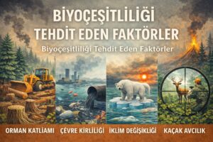 Biyoçeşitliliği Tehdit Eden Faktörler, biyoçeşitliliğin önemi, biyoçeşitlilik neden yok olur