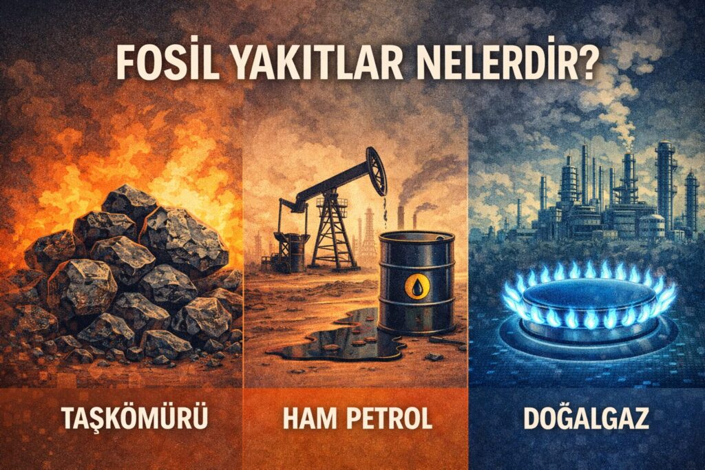 Fosil Yakıtlar Nelerdir? Temel Bilgiler ve Etkileri
