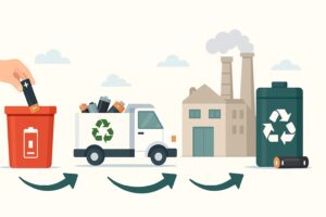 Atık Pillerin Geri Dönüşümü Süreçleri