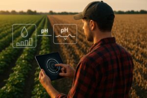 Organik tarım nedir, ekolojik tarım nasıl yapılır, teknolojinin tarımda ki yeri, teknolojiden yararlanarak tarlasını kontrol eden çiftçi