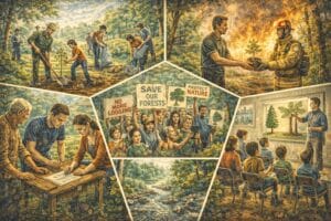 Toplumsal Olarak Ormanları Nasıl Koruyabiliriz, ormanları korumanın bireysel ve toplumsal yolları