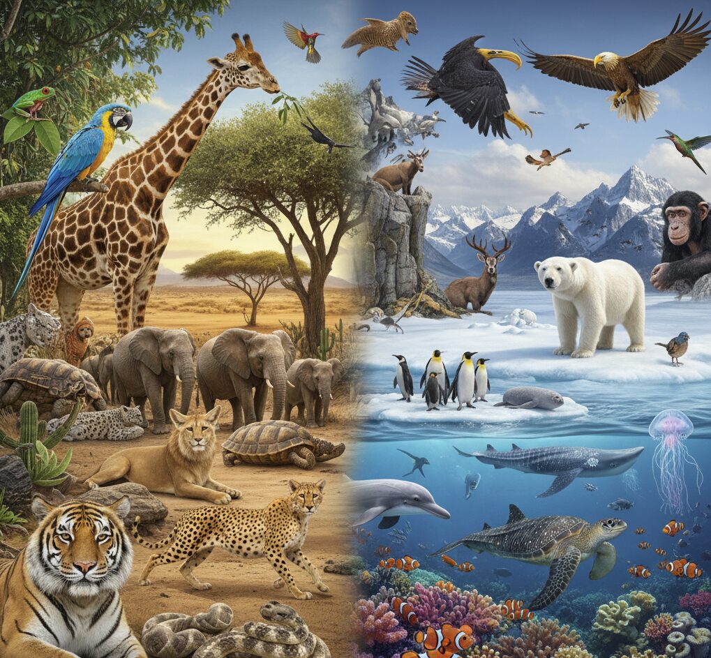 Hayvan Türleri: Dünyadaki Canlı Çeşitliliğinin Mucizesi