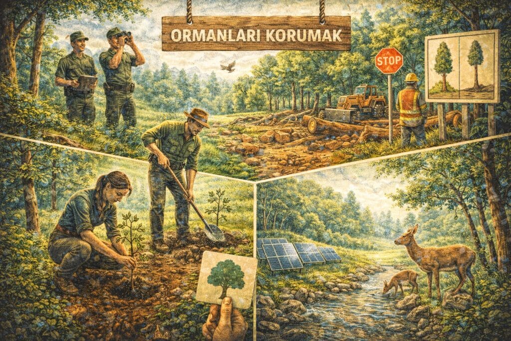 Ormanı Korumak İçin Neler Yapmalıyız? Geleceğimiz İçin 10 Etkili Adım